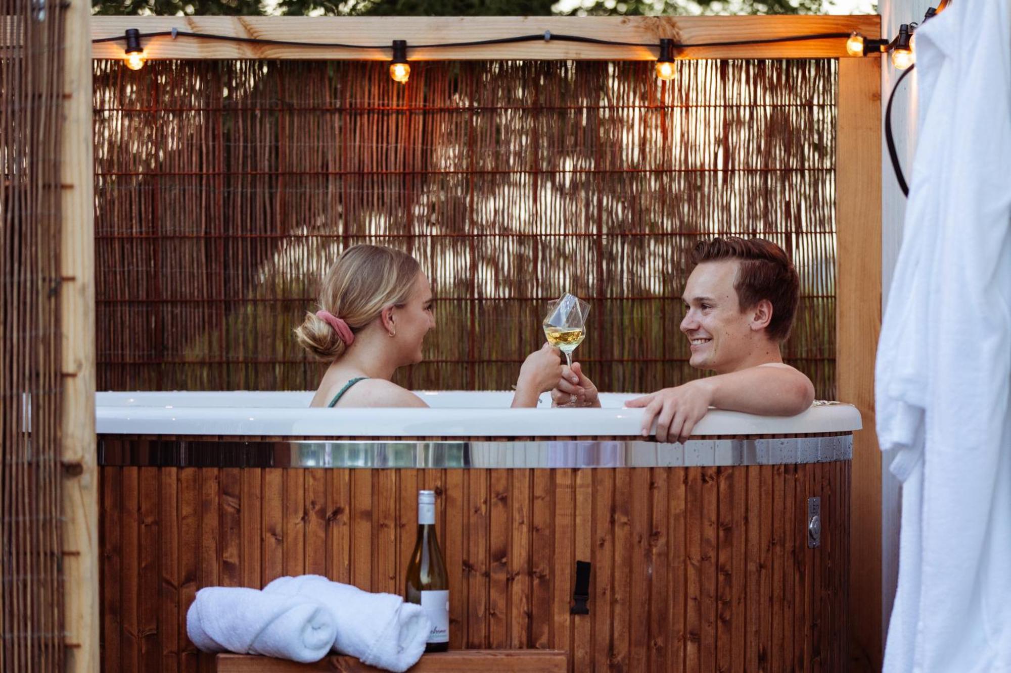 Apartament Tiny House - Optioneel Met Hottub Dokkum Pokój zdjęcie